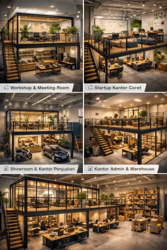 Mezzanine Ruang Kantor di Tanjung Priok