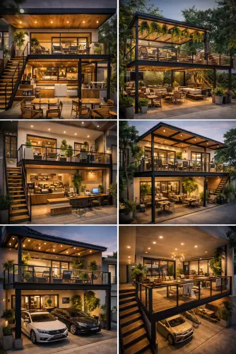 Mezannine Cafe Modern di Tanjung Priok