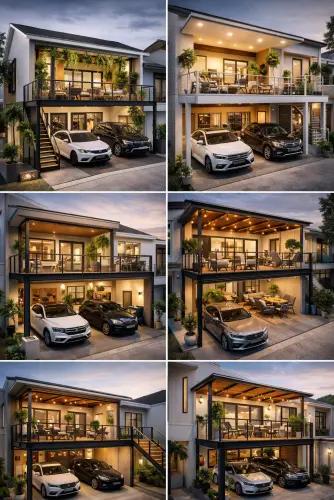Mezannine Teras Rumah Keren di Tanjung Priok